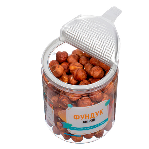 Фундук сырой, банка, 250 гр.